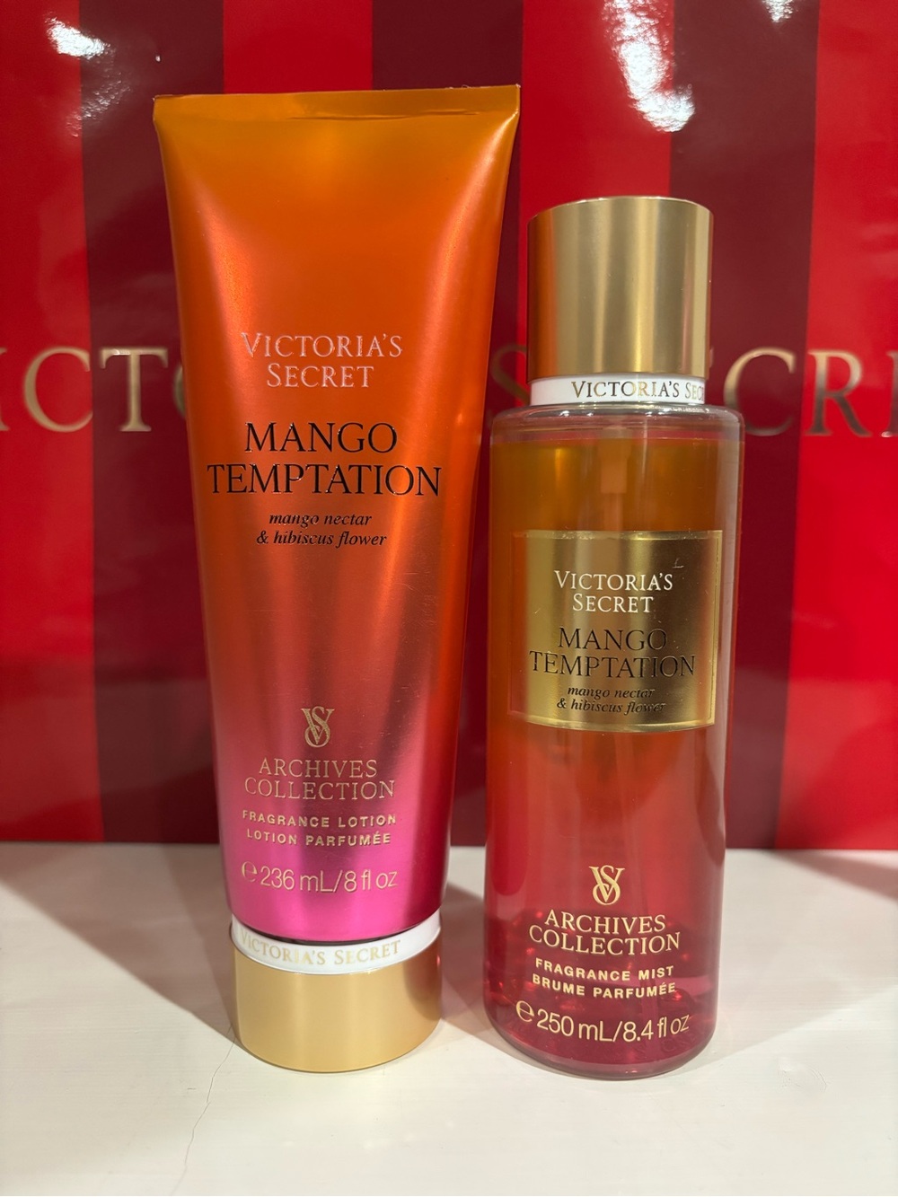 Victoria Secret Mango Temptation Set